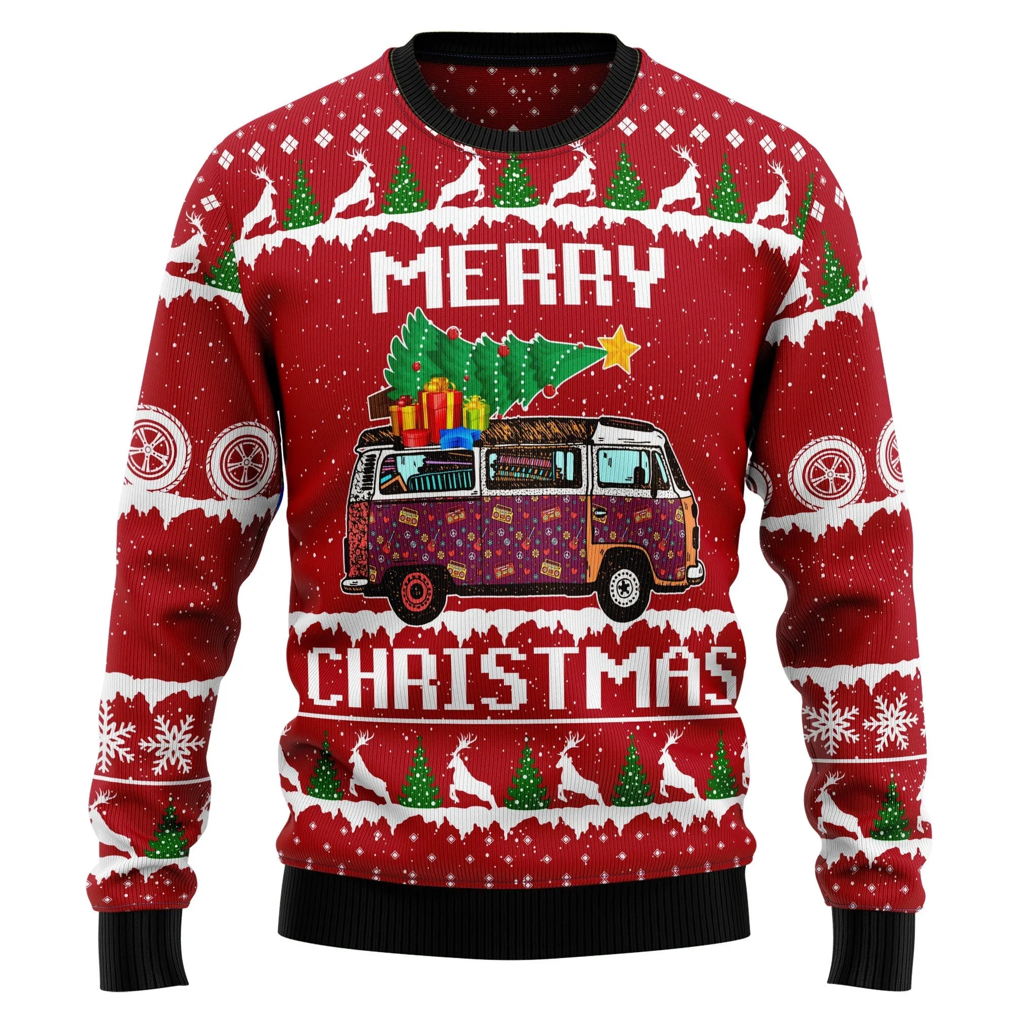 Ugly Sweater JulesRoche Seasonal Cotton-Blend Pullover