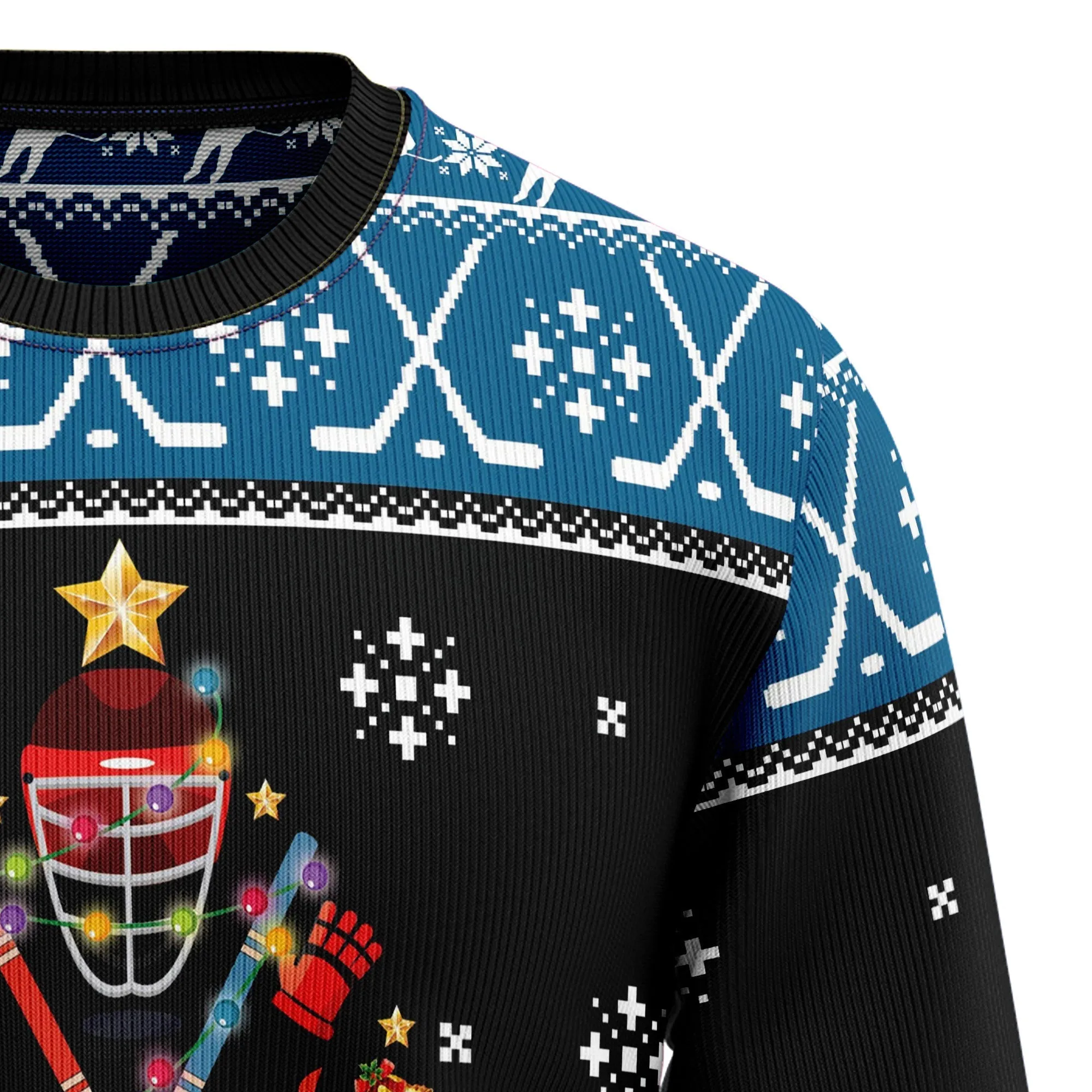 Unisex Christmas Sweater JulesRoche All-Over-Print Winter Apparel