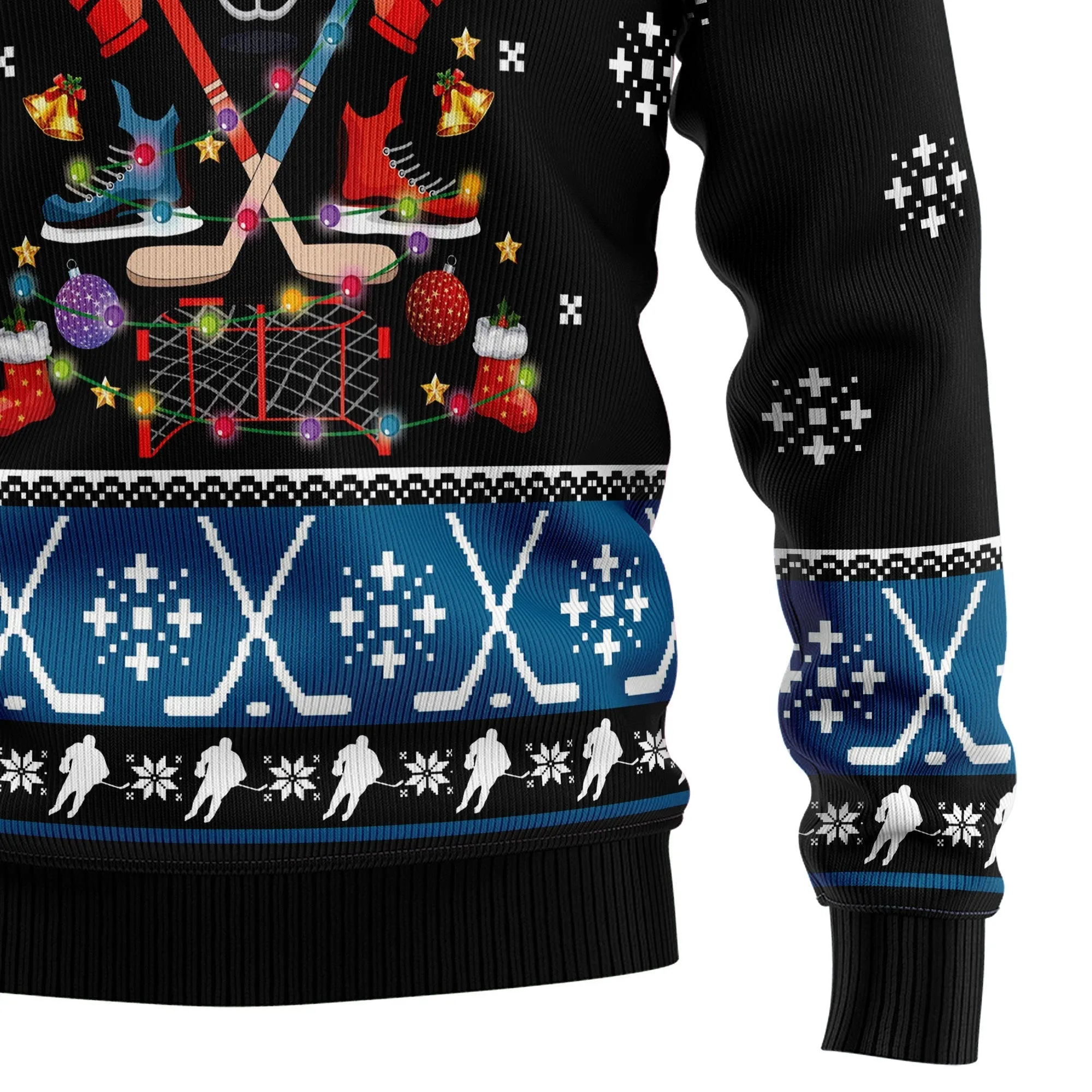 Unisex Christmas Sweater JulesRoche All-Over-Print Winter Apparel