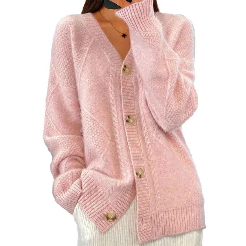 Unita Vest | Vrouwen V-hals Dik Vest