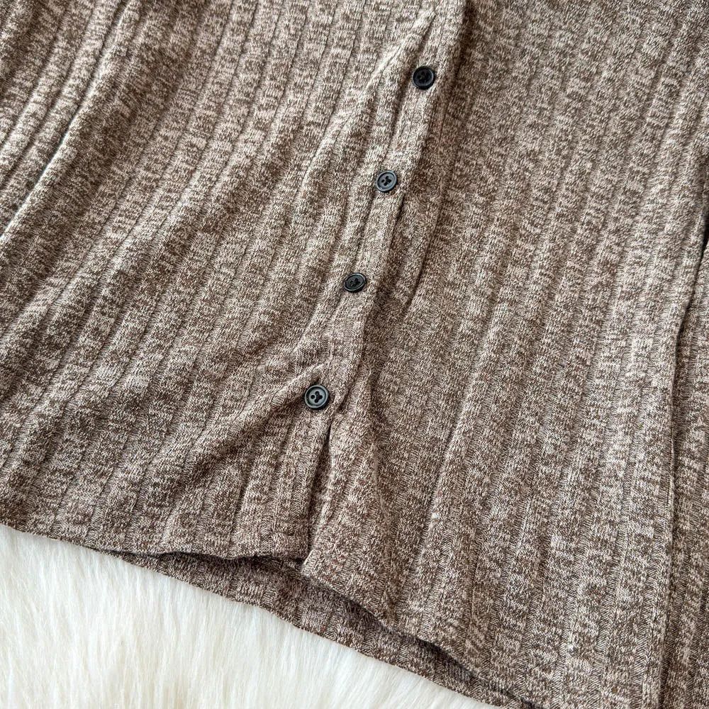 V-neck Cardigan&Vest&Skirt Knitted 3Pcs