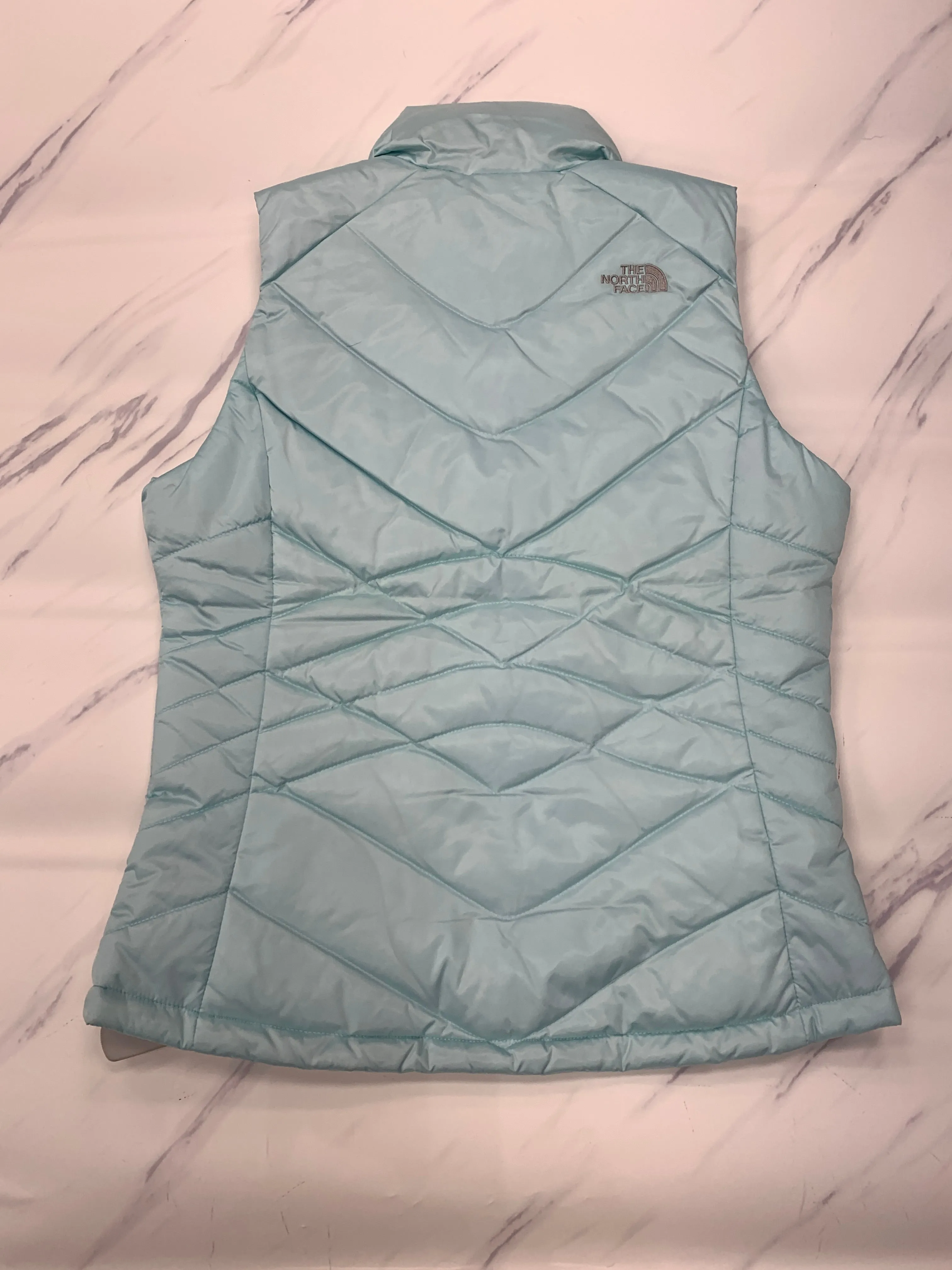 Vest Puffer & Quilted By The North Face In Blue, Size: S