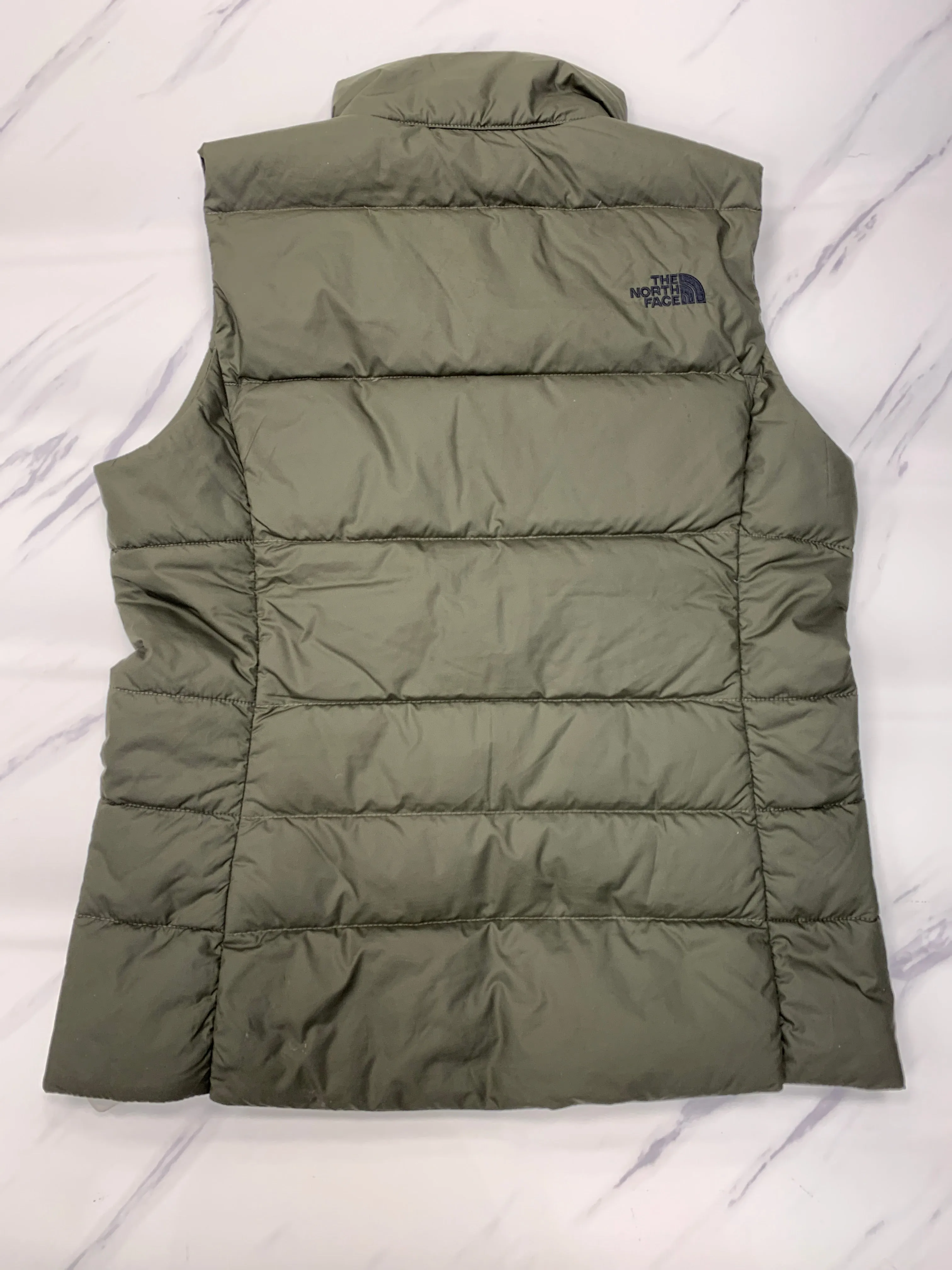 Vest Puffer & Quilted By The North Face In Green, Size: M