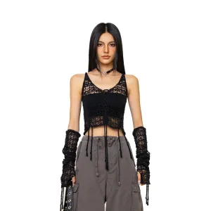 WildWorld Black Jellyfish Weaved Top Set