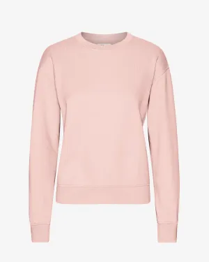 Women Classic Organic Crew - Faded Pink