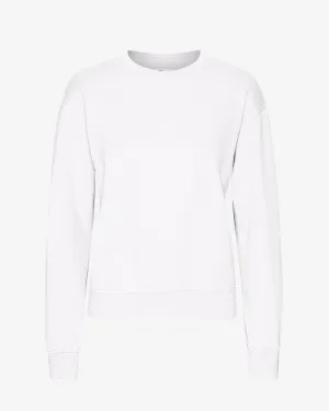 Women Classic Organic Crew - Optical White