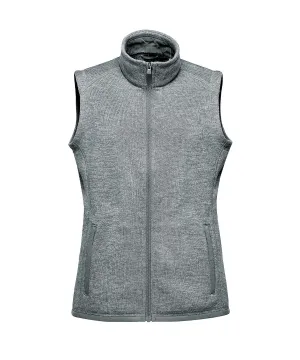 Womens Avalante fleece vest | Granite Heather