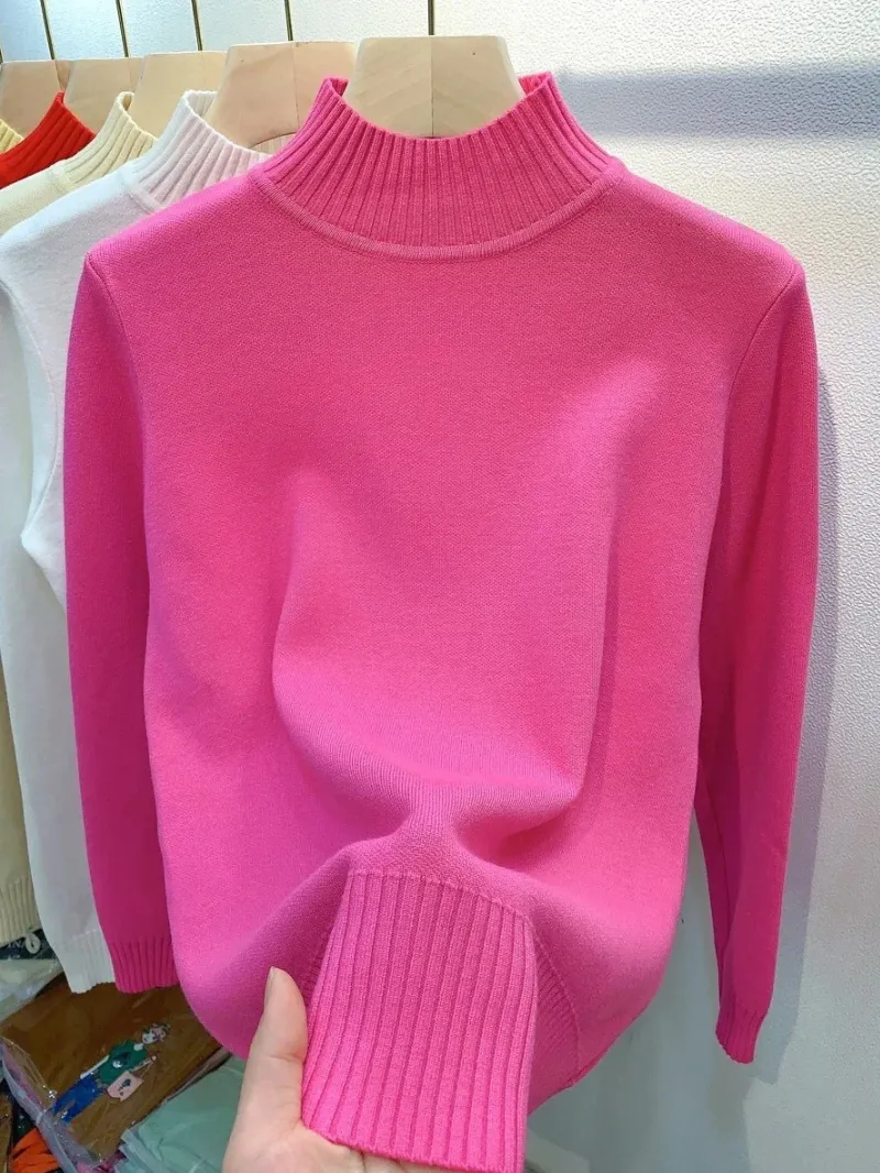 Women's Breathable Soft Turtleneck Jumper | Ideal for Autumn/Winter