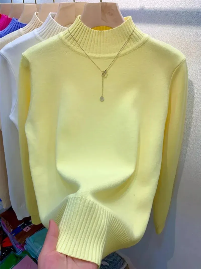 Women's Breathable Soft Turtleneck Jumper | Ideal for Autumn/Winter