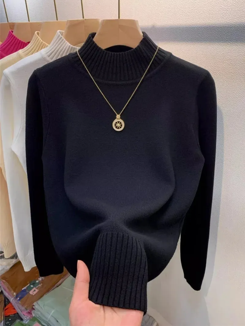 Women's Breathable Soft Turtleneck Jumper | Ideal for Autumn/Winter