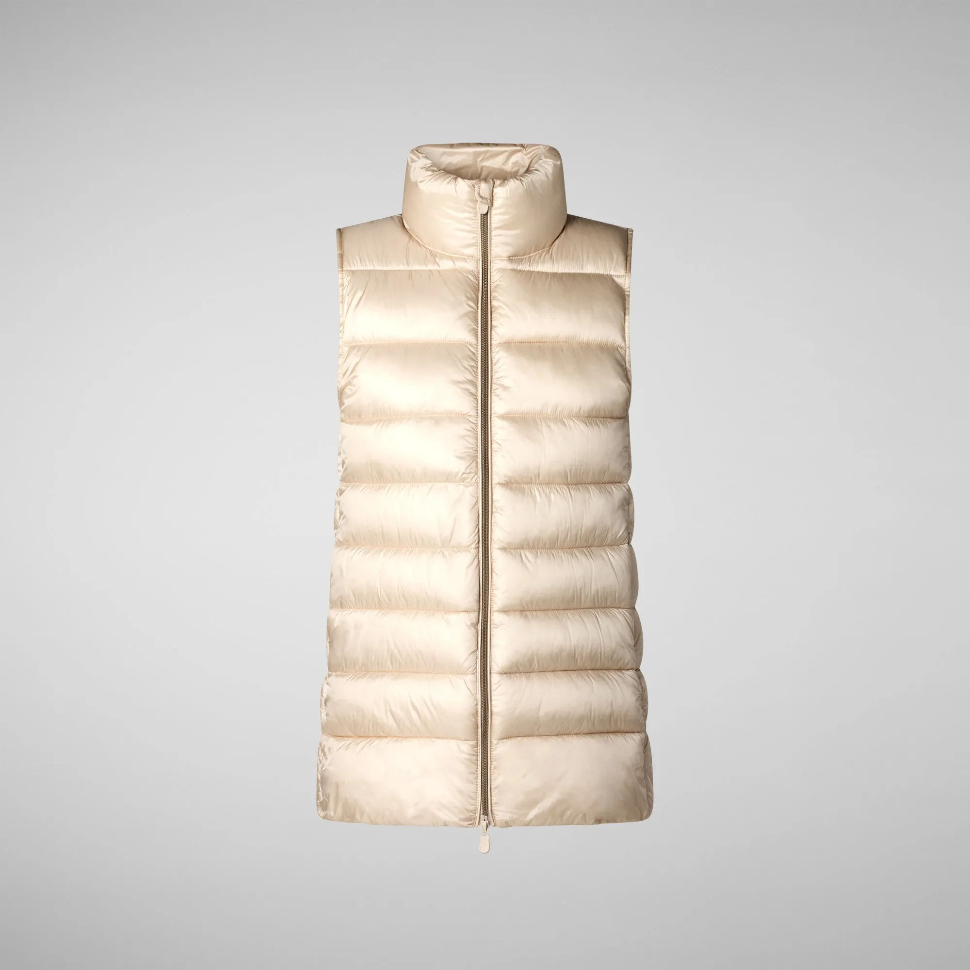 Women's quilted vest Coral in SHORE BEIGE
